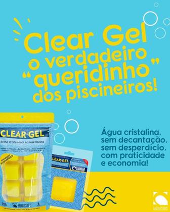 Imagem de Clear Gel 4 Cubos 100g Clarificante Reduz Aspiração Maresias