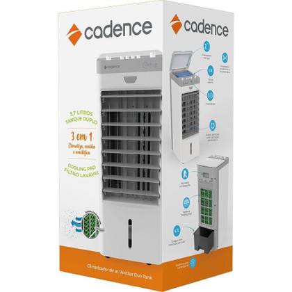 Imagem de Climatizador De Ar Cadence Ventilar Duo Tank 5,7L 110V