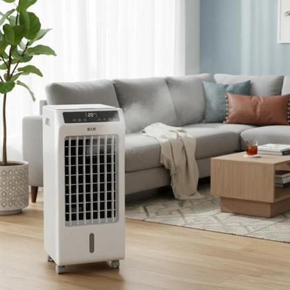 Imagem de Climatizador de Ar Digital Ventilador Umidificador com Reservatório Água 5 Litros Bak 220v