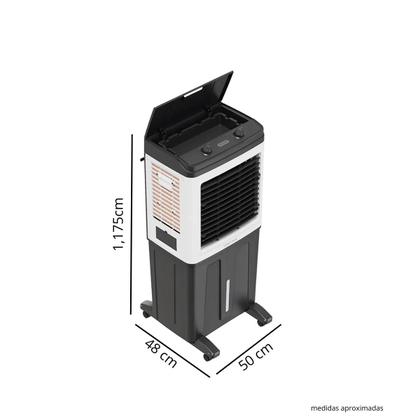 Imagem de Climatizador De Ar Frio Portátil 80 litros Industrial Evaporativo Ventilador Umidificador Ventisol