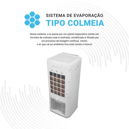 Imagem de Climatizador de Ar Philco 4 em 1 PCL05A com 3 Velocidades e Função Timer