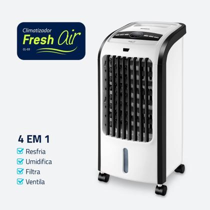 Imagem de Climatizador Flash Air, Mondial, Branco/Preto, 80W, 220V - CL-03