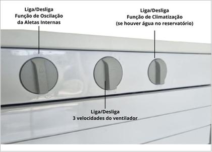 Imagem de Climatizador portatil pli-45m 45 litros ecology 127v cz polo clima