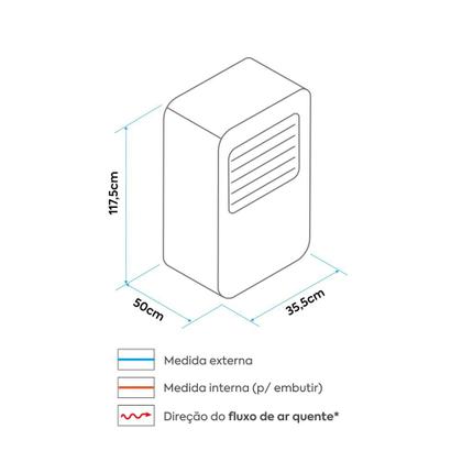 Imagem de Climatizador - Ventisol - 80 Litros - Nacional Industrial 150W - 127V