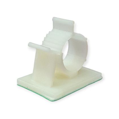 Imagem de Clip Base Fixadora Abraçadeira 15 a 18mm Autoadesivo 50 Unid