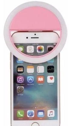 Imagem de Clipe Anel Led Flash Selfie 3 Níveis De Luz Celular Noteboo