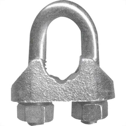 Imagem de Clips P/Cabo Aco Leve Fisch. A 1/8 - Kit C/50 PC