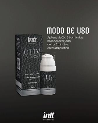Imagem de Cliv Black Intt Dessensibilizante Ácido Hialurônico Mentol