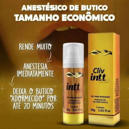 Imagem de Cliv Gold Intt - Dessensibilizante Facilitador Anal Extra Forte 30g
