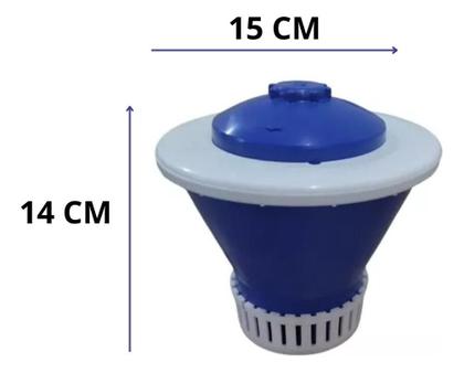 Imagem de Clorador Flutuador Tradicional Médio Para Piscinas 