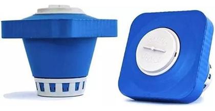 Imagem de Clorador Stylus Flutuante Margarida Grande Para Pastilhas De Cloro Limpeza Em Piscinas