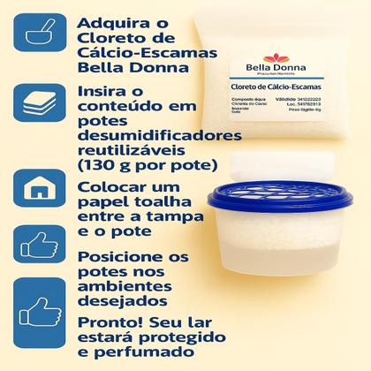 Imagem de Cloreto De Calcio Escamas 10 Kg (anti Mofo) O Melhor
