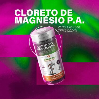 Imagem de Cloreto de Magnésio PA 60 Cápsulas Meissen