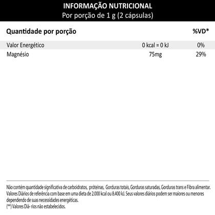 Imagem de Cloreto de Magnésio PA 60 Cápsulas Meissen