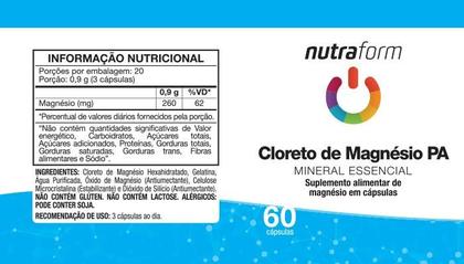Imagem de Cloreto de magnésio pa 60 capsulas