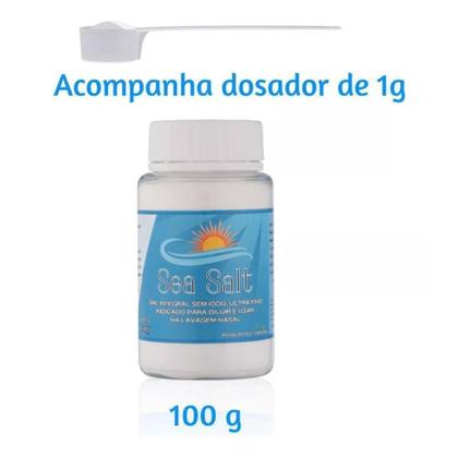 Imagem de Cloreto De Sódio Em Pó Sem Iodo Para Lavagem Nasal 100mg