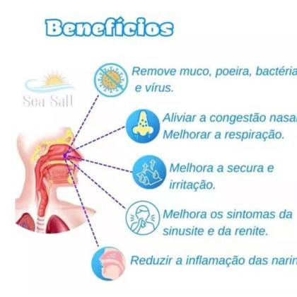 Imagem de Cloreto De Sódio Lavagem Nasal 1kg e Soro nasal