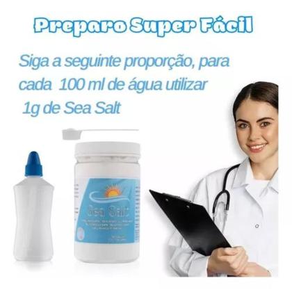 Imagem de Cloreto De Sódio Lavagem Nasal 1kg e Soro nasal