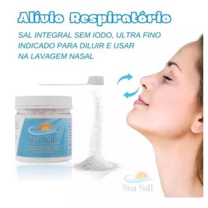 Imagem de Cloreto De Sódio Lavagem Nasal 1kg e Soro nasal
