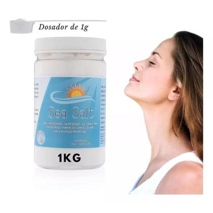 Imagem de Cloreto De Sódio Lavagem Nasal 1kg + Frasco Limpador 250ml