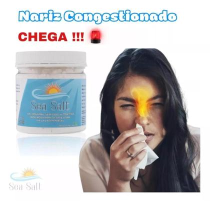 Imagem de Cloreto De Sódio Lavagem Nasal Soro 500g Kit 2