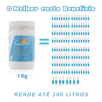 Imagem de Cloreto De Sódio Para Lavagem Nasal Soro Em Pó 1kg