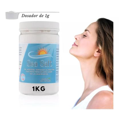 Imagem de Cloreto De Sódio Para Lavagem Nasal Soro Em Pó 1kg