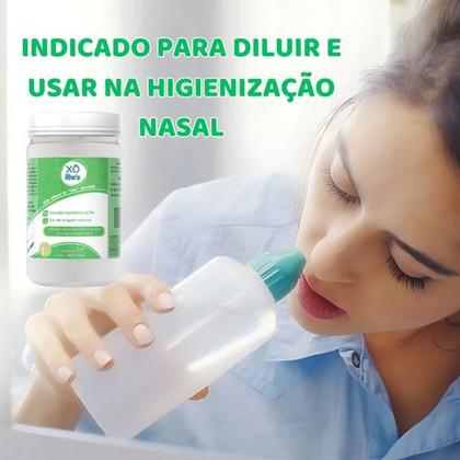 Imagem de Cloreto Sódio Lavagem Nasal Higienização 1kg Kit C/3 Xô Ites