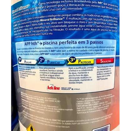 Imagem de Cloro Aditivado Mineral Brilliance 10 em 1 - HTH 10Kg