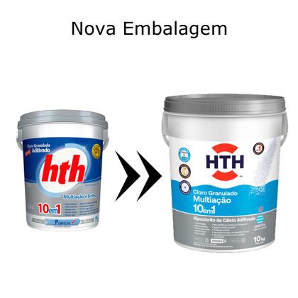 Imagem de Cloro Aditivado Mineral Brilliance 10 em 1 - HTH 10Kg