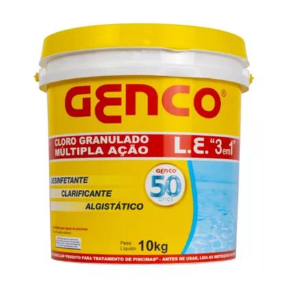 Imagem de Cloro Genco Piscina Tratamento 3x1 Multi Ação 10kg