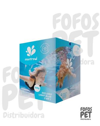 Imagem de Cloro Granulado Dicloro Light Blue Montreal Caixa - 10 KG