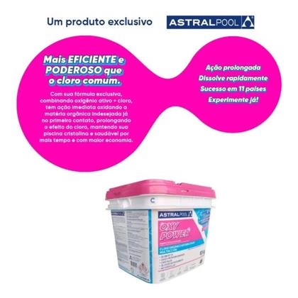 Imagem de Cloro Granulado Multiação 5x1 Oxypower AstralPool - BD 10 Kgs