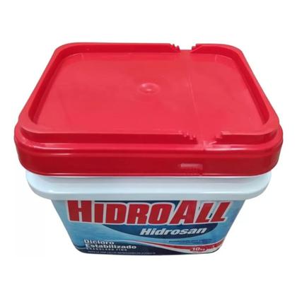 Imagem de Cloro hidroall hidrosan vermelho bd c/ 10kg - dicloro fino