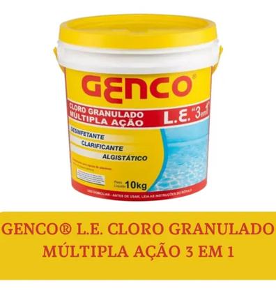 Imagem de Cloro Multipla Ação 3 em 1 10Kg Genco - 15038