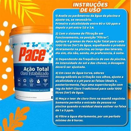 Imagem de Cloro pace acao total dicloro 7x1  - 10kg