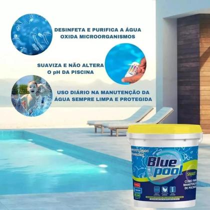 Imagem de Cloro para piscina smart bluepool 10 kg