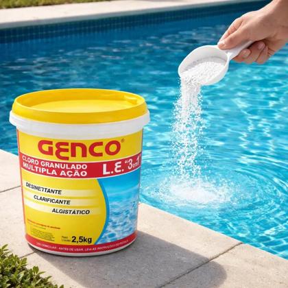 Imagem de Cloro Piscina Genco Estabilizador 2,5Kg