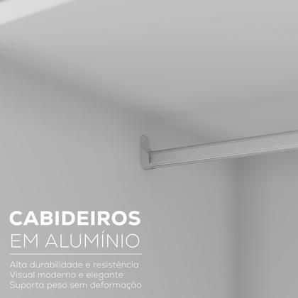 Imagem de Closet Casal 100% Mdf Bp 237cm 3 Gavetas Monreale