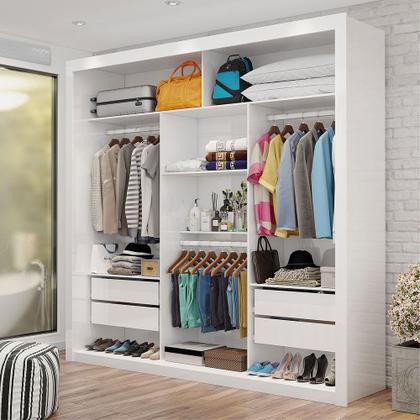 Imagem de Closet Casal Clarice 4 Gavetas Carioca Móveis