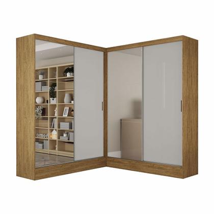 Imagem de Closet Casal Duplo Belém 4 Portas Plus 4 Gavetas Carioca Móveis