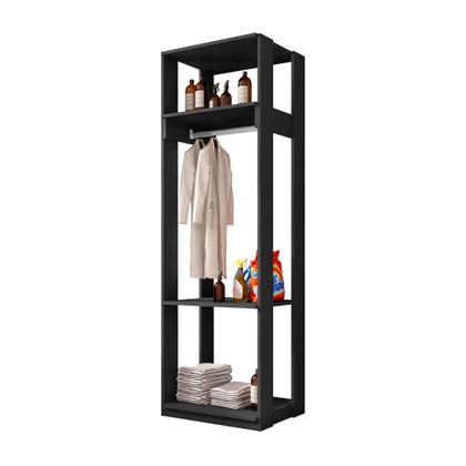 Imagem de Closet Guarda Roupa Aberto Com Prateleira E Cabideiro Titan