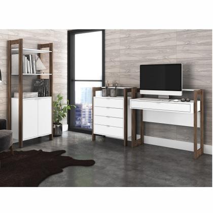 Imagem de Closet Modulado Aberto - Gaveteiro Multiuso 65cm com 4 Gavetas AZ1012 Tecnomóbili