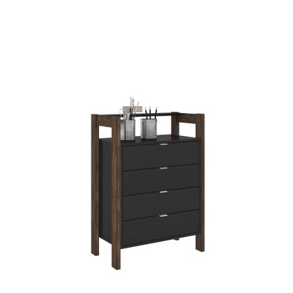 Imagem de Closet Modulado Aberto - Gaveteiro Multiuso 65cm com 4 Gavetas AZ1012 Tecnomóbili