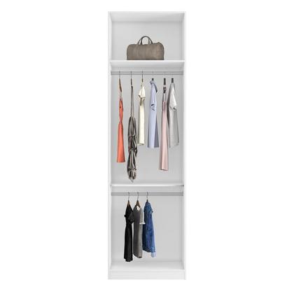 Imagem de Closet Modulado sem Portas com Prateleiras Cabideiros 70cm Altezza