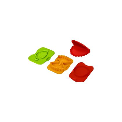 Imagem de Club Massa Máquina De Modelar Kit Pizza E Pasta 3 Potes - Usual Brinquedos