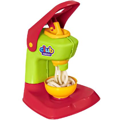 Imagem de Club Massa Máquina De Modelar Kit Pizza E Pasta 3 Potes - Usual Brinquedos