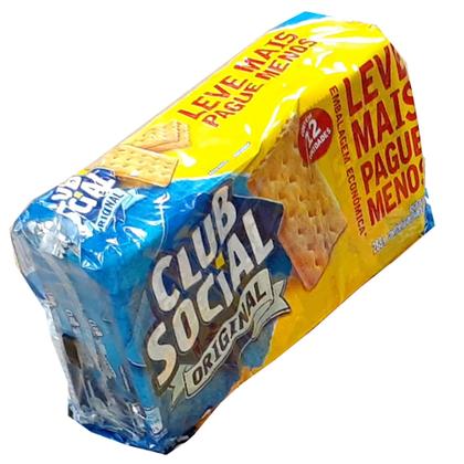 Imagem de Club Social, Biscoito Original, 5 Pacotes, 60 Unidades