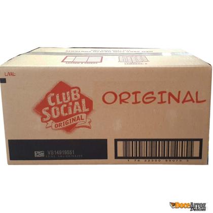 Imagem de Club Social, Biscoito Original, 5 Pacotes, 60 Unidades