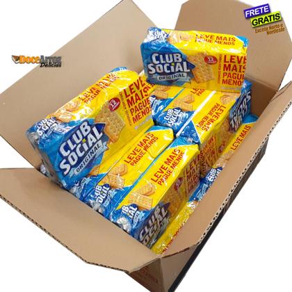 Imagem de Club Social, Biscoito Original, 5 Pacotes, 60 Unidades